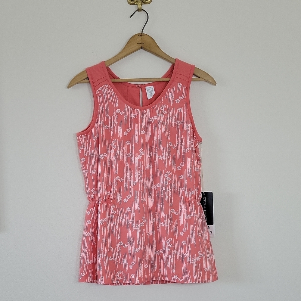 NWT Exofficio Lazuli Convertible Sleeveless Tank Nectar Size Small